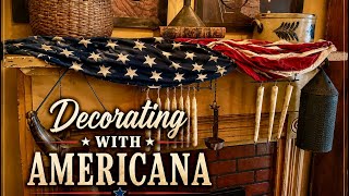 Primitive Americana Living Room Refresh + The Great Junk Hunt Finds