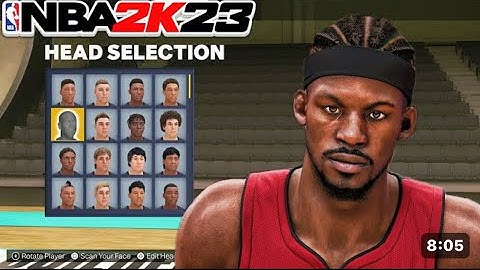 NBA 2K23 JIMMY BUTLER FACE CREATION CURRENT GEN + NEXT GEN *UPDATED VERSION*