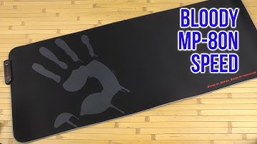 Распаковка Bloody MP-80N Speed