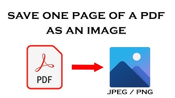 How to save a single page From a PDF file as an Image (JPG or PNG) - Adobe Acrobat Pro