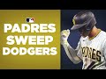 Padres SWEEEP Dodgers in another epic series against NL West rivals! | Series Game Highlights