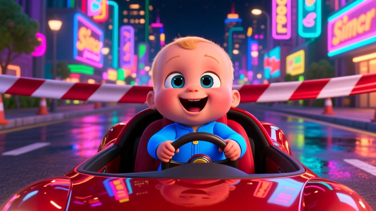 Speedy Car, Fun Ride 🚗💨 | Learn Vehicles for Kids | Preschool Learning Adventure