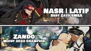 NASR | Latif (Zato-1) vs Zando (Ramlethal) | Guilty Gear Strive - High Level Gameplay