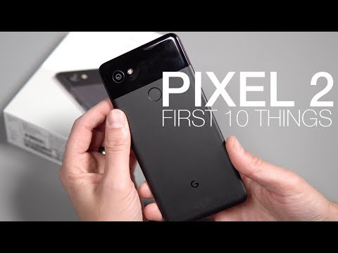 Pixel 2 और Pixel 2 XL: पहले 10 काम करें!