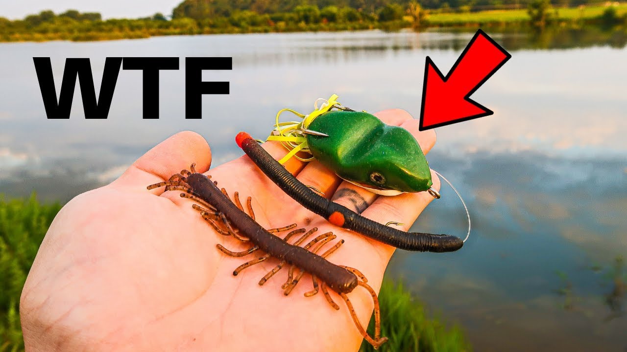 Fishing w/ WEIRD Lures My SUBSCRIBER Sent Me!!! 