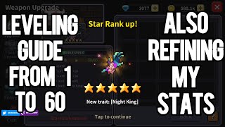 MYTHIC WEAPON 5 STAR LEVELING/REFINING GUIDE WITH *NEW* SEALED HAND WEAPON | MY HEROES: DUNGEON RAID