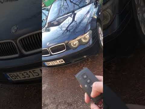 bmw e65 730d remote start engine