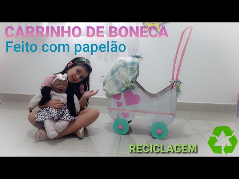 Vídeo: Como Fazer Um Carrinho Para Bonecas