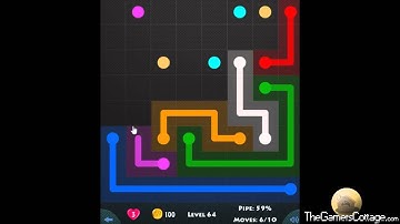 Flow Game Level - 364 [8x8] Mania Connect the Dots