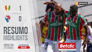 Resumo: Estrela Amadora 1-0 Gil Vicente (Liga 23/24 #34)