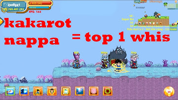 Ngọc Rồng Online | Ông trùm hp sv2 leo tóp 1 whis  và cú kame của pesoc20 mạnh đến cở nào..???