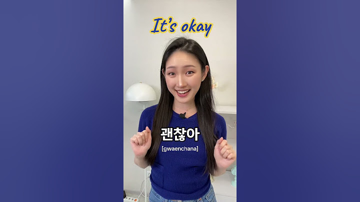 Korean Basics 🇰🇷