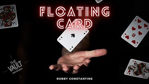 FLOATING CARD by Robby Constantine