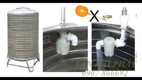 Cách lắp đặt van phao thông minh