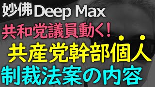 共和党議員が新たな制裁法案を準備