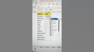 Find Days From Months Names 🔥 | Microsoft Excel Tutorial 😎 #excel #exceltips #exceltricks #bytetech