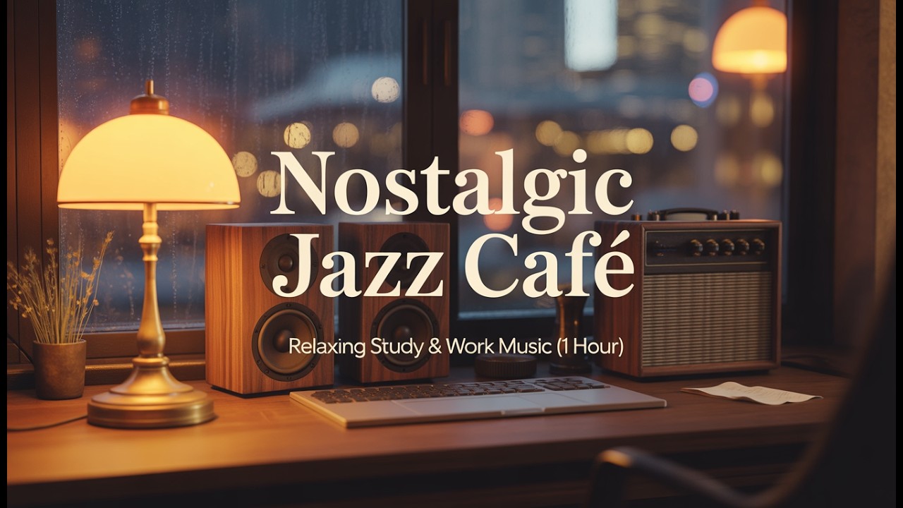 Nostalgic Jazz Café – Relaxing Study & Work Music (1 Hour) - YouTube