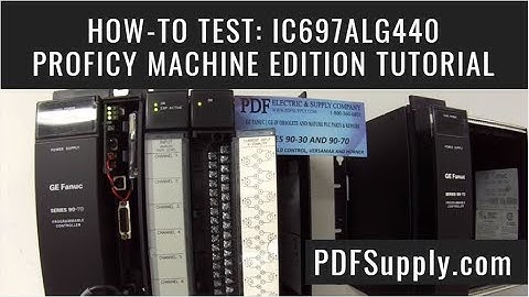 How To Troubleshoot: IC697ALG440 (GE Fanuc PLC Training; Proficy Machine Edition Tutorial)