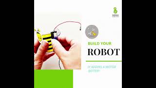 Critter bot robotics STEM project for elementary students bristle bot robot.