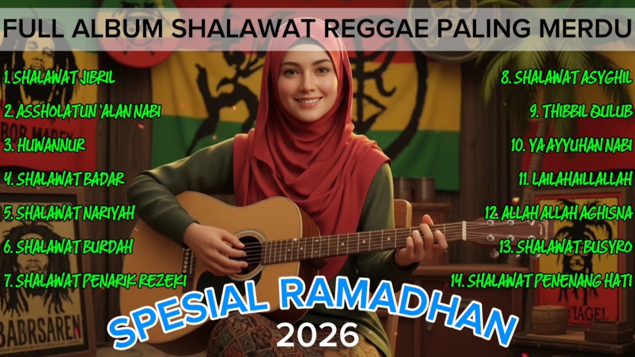 SHOLAWAT REGGAE FULL ALBUM PALING SYAHDU – DOA PEMBUKA PINTU REZEKI DARI LANGIT ☁️