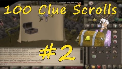 OSRS 100 Clue Scroll Rewards #2: 3RD AGE LEGS! 200M+ Loot