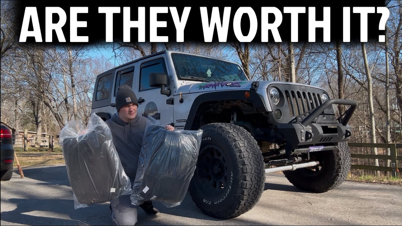 GOOD or BAD? | Rugged Ridge Front & Rear Seat Covers | Review | 4K