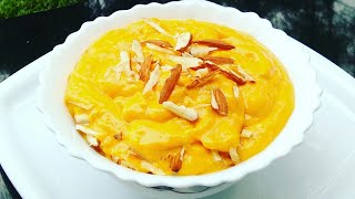 Mango Shrikhand Recipe / Amrakhand Recipe / How to make Mango Shrikhand / मैंगो श्रीखंड