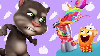 Talking Tom 🍓 Learning Food 🍓 Cartoon for kids Kedoo ToonsTV