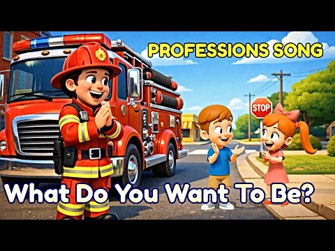 👨‍🚀 WHAT DO YOU WANT TO BE? Professions Song for Kids | Learn Jobs with Tom & Dana 👩‍⚕️