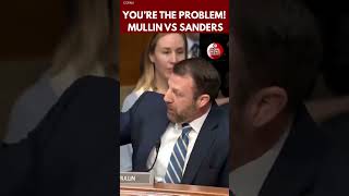 Markwayne Mullin Confronts Bernie Sanders in Heated Exchange—“You’re the Problem”
