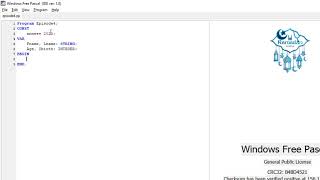 #4 Algo Pascal INPUT & OUTPUT
