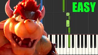 Peaches - The Super Mario Bros. Movie (EASY Piano Tutorial)