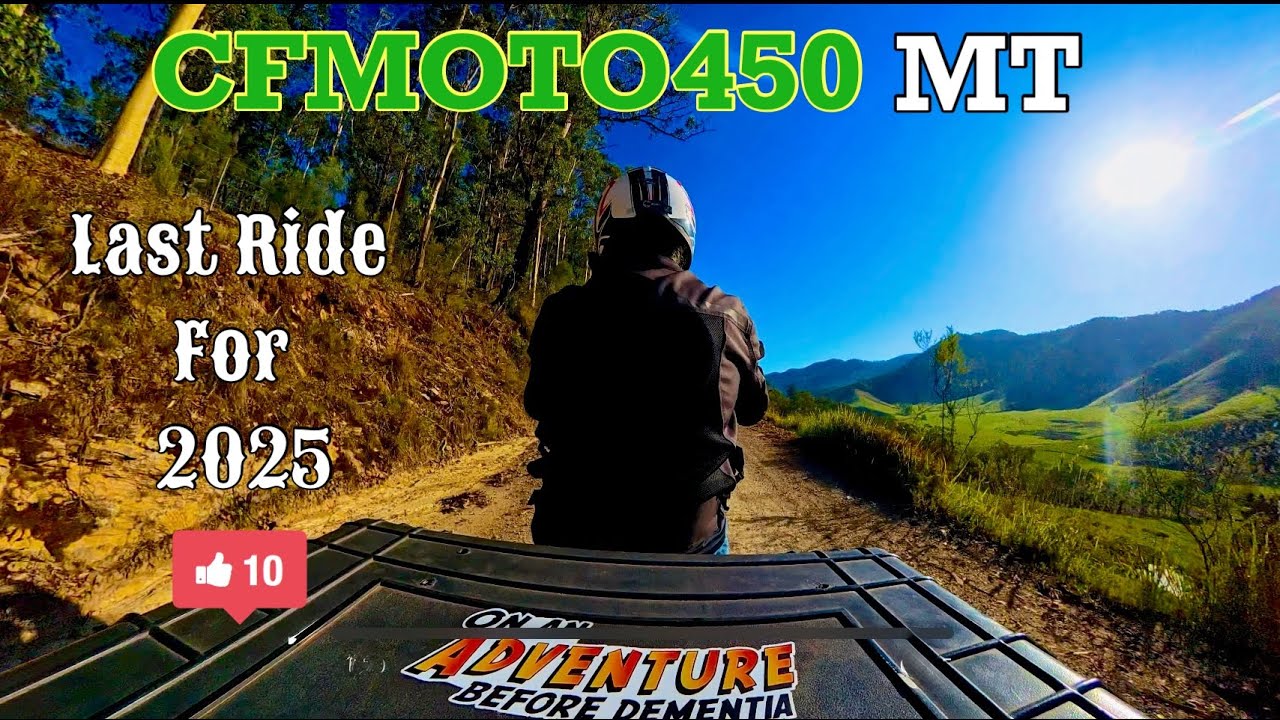 CFMOTO450  MT——  Ride to Point Lookout the fun way.