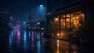 Rainy Night Lofi 🌧️ Soft Rain Sounds for Sleep, Deep Focus & Relaxation