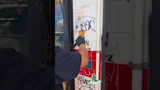 Removing Graffiti from Tiles | JG Painting + World's Best Graffiti Removers