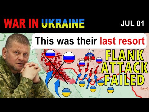 01 Jul: Nice Try! Russian Sudden Flank Attack FAILED MISERABLY