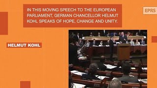 Speeches that have made Europe: Helmut Kohl (1989)