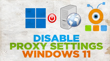 How to Disable proxy settings through registry in Windows 11