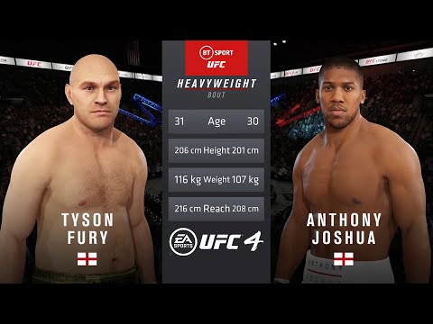 Video: UFC 4 Razkriva Julija, Zvezdnika Tyson Fury In Anthony Joshua