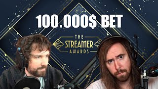 Destiny Reacts To INSANE Asmongold Bet for Streamer Awards