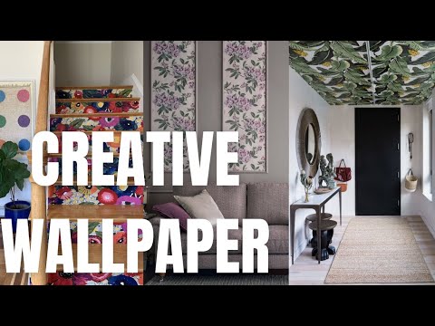 Vídeo: Papel de parede alemão As Creation - um acento brilhante no interior