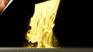 Golden Waterfall Vdb Effects Pack