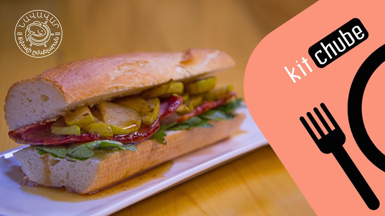 Sandwich with Pear and Honey