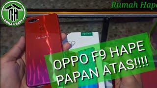 OPPO F9 Ram 4GB/64GB SECOND MULUSS 97% !!! MURAH ABISS!!