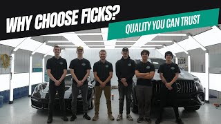 Why Choose Ficks Auto Detailing? Ceramic Coating, Paint Protection Film Window Tint Michigan