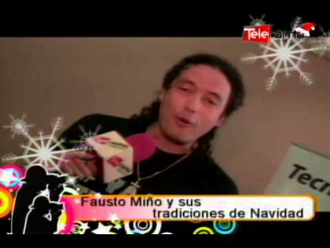 Fausto Miño y sus tradiciones de Navidad 