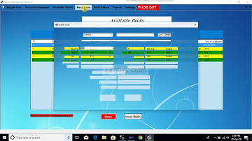 Complete Library Management System with Source Code. Part-6