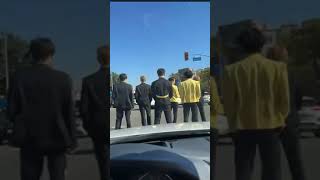 Btsstop Traffic Er Dance In Street With James Corden