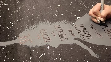 24 Hour Art Challenge Video