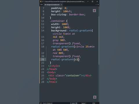BACKGROUND BUBBLES | html&css | #shorts #viralvideo #trending #code # ...